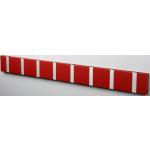 Reduzierte Rote Loca Wandgarderoben Design aus Holz Breite 50-100cm, Höhe 0-50cm, Tiefe 0-50cm 