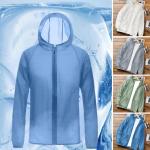 Blaue Atmungsaktive Strickjacken mit Kapuze mit Reißverschluss aus Polyester mit Kapuze für Herren Größe 3 XL für den für den Frühling 