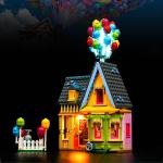 LocoLee LED Licht Kit für Lego 43217 Disney und Pixar Up House Beleuchtung Set