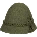 Olivgrüne Unifarbene Trilbies & Fedora-Hüte aus Filz 56 für Herren Größe XL 