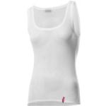Weiße Ärmellose Löffler Light Rundhals-Ausschnitt Damenunterhemden Größe L für den für den Sommer 