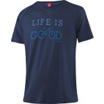 Löffler M Printshirt LIG Merino-Tencel Herren Outdoorshirt blau | 54