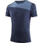 Löffler Men Blockshirt Merino-tencel(tm) dark blue (495) 52