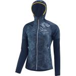 LÖFFLER W Hooded Hybrid Jacket - Damen - Blau - Größe L- Modell 2023