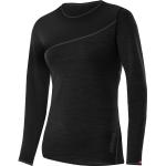 Löffler Transtex Merino W Shirt L/S - Damen Langarm Funktions-Unterhemd - schwarz, 46