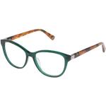 Dunkelgrüne Brillenfassungen für Damen 