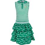 Reduzierte Grüne Lofff Kinderkleider mit Volants aus Baumwolle für Mädchen Größe 158 