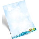 Blaues Regenbogenfisch Designpapier mit Tiermotiv DIN A4, 100g, 50 Blatt aus Papier 