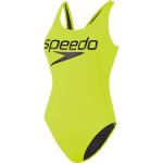 Reduzierte Gelbe Speedo Badeanzüge mit hohem Beinausschnitt für Damen Größe XS 
