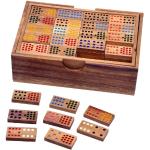 Reduziertes Domino-Spiele aus Holz für 5 - 7 Jahre 4 Personen 