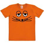 Orange Logoshirt Die Sendung mit der Maus Bio Nachhaltige Printed Shirts für Kinder & Druck-Shirts für Kinder mit Maus-Motiv aus Baumwolle Größe 152 