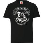 Schwarze Logoshirt Harry Potter Hogwarts Bio Nachhaltige Kinder T-Shirts aus Baumwolle Größe 98 