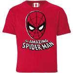 Rote Logoshirt Spiderman Bio Nachhaltige Printed Shirts für Kinder & Druck-Shirts für Kinder aus Baumwolle Größe 116 