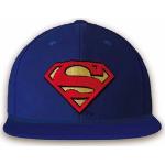 Blaue Bestickte Casual Logoshirt Superman Basecaps für Kinder & Baseball-Caps für Kinder aus Baumwolle Handwäsche 