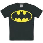Reduzierte Schwarze Logoshirt Batman T-Shirts aus Baumwolle für Herren Größe L 