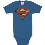Himmelblaue Kurzärmelige Logoshirt Batman Kinderkurzarmbodys aus Baumwolle für Babys Größe 98 