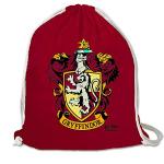 Rote Logoshirt Harry Potter Gryffindor Turnbeutel & Sportbeutel aus Baumwolle für Herren 