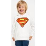 Reduzierte Weiße Logoshirt Batman Kinderhoodies & Kapuzenpullover für Kinder Größe 122 