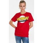 Reduzierte Logoshirt The Big Bang Theory Bazinga T-Shirts für Damen 