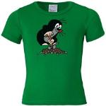 Grüne Logoshirt Der kleine Maulwurf Kinder T-Shirts für Mädchen Größe 170 
