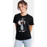 Bunte Vintage Kurzärmelige Logoshirt Der kleine Maulwurf T-Shirts für Damen 