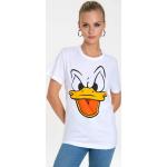 Reduzierte Logoshirt Entenhausen Donald Duck T-Shirts aus Baumwolle für Damen 