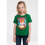 Grüne Pippi Langstrumpf Printed Shirts für Kinder & Druck-Shirts für Kinder aus Baumwolle Größe 170 