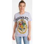 Reduzierte Bunte Kurzärmelige Logoshirt Harry Potter Hogwarts T-Shirts für Damen 