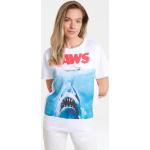 LOGOSHIRT T-Shirt Jaws - Der weisse Hai mit lizenziertem Print