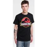 Bunte Vintage Logoshirt Jurassic Park Dinosaurier T-Shirts mit Dinosauriermotiv für Herren 