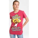 Reduzierte Rote Vintage Logoshirt Looney Tunes Speedy Gonzales T-Shirts mit Maus-Motiv für Damen 