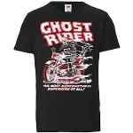 T-Shirt LOGOSHIRT "Marvel Comics - Ghost Rider" schwarz Herren Shirts mit lizenziertem Print
