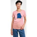 Reduzierte Blaue Logoshirt Die Sendung mit der Maus T-Shirts mit Maus-Motiv aus Baumwolle für Damen 