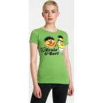 Reduzierte Bunte Vintage Logoshirt Sesamstraße Ernie und Bert T-Shirts aus Jersey für Damen 