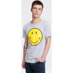 Reduzierte Logoshirt Emoji Smiley T-Shirts für Herren 