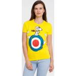 Reduzierte Vintage Logoshirt Die Peanuts Snoopy T-Shirts aus Baumwolle für Damen 