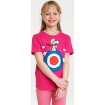 Rosa Logoshirt Die Peanuts Snoopy Printed Shirts für Kinder & Druck-Shirts für Kinder Größe 170 