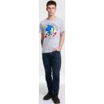 Reduzierte Logoshirt Sonic T-Shirts aus Baumwollmischung für Herren Größe XS 