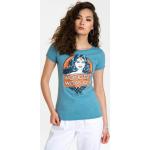 Reduzierte Vintage Logoshirt Wonder Woman T-Shirts aus Jersey enganliegend für Damen 