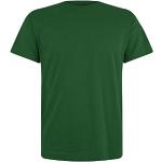 Tannengrüne Rundhals-Ausschnitt T-Shirts aus Baumwolle für Herren Größe 15 XL Große Größen für den für den Sommer 