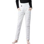 Weiße Elegante Capri-Jeans mit Knopf aus Leinen für Damen Größe XL 