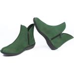 Reduzierte Grüne Loints of Holland Fusion Keilabsatz High Top Sneaker & Sneaker Boots aus Leder für Damen Größe 41 