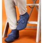 Reduzierte Blaue High Top Sneaker & Sneaker Boots aus Denim für Damen Größe 38 
