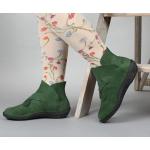 Reduzierte Grüne High Top Sneaker & Sneaker Boots aus Leder für Damen Größe 40 
