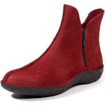 Reduzierte Rubinrote High Top Sneaker & Sneaker Boots aus Leder für Damen Größe 42 