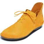 Reduzierte Gelbe Loints of Holland Turbo Lederschuhe & Kunstlederschuhe mit Schnürsenkel in Normalweite leicht für Damen Größe 43 