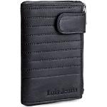 Schwarze Lois Herrenschlüsseletuis & Herrenschlüsseltaschen aus Leder mit RFID-Schutz klein 