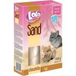 Sandfarbener Lolo Pets Badesand 