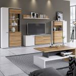 Reduzierte Schwarze Moderne Lomado Nachhaltige Wohnzimmermöbel matt aus Eiche 