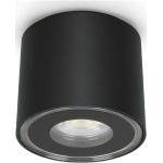 Schwarze LED-Strahler aus Polycarbonat GU10 